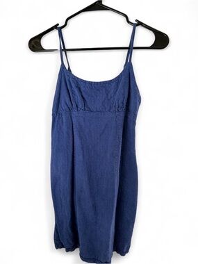 wild fable Navy Blue Spaghetti-Strap Mini Dress